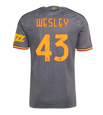 AS Roma Wesley Franca #43 Tredjetrøje 2026-27 Kortærmet